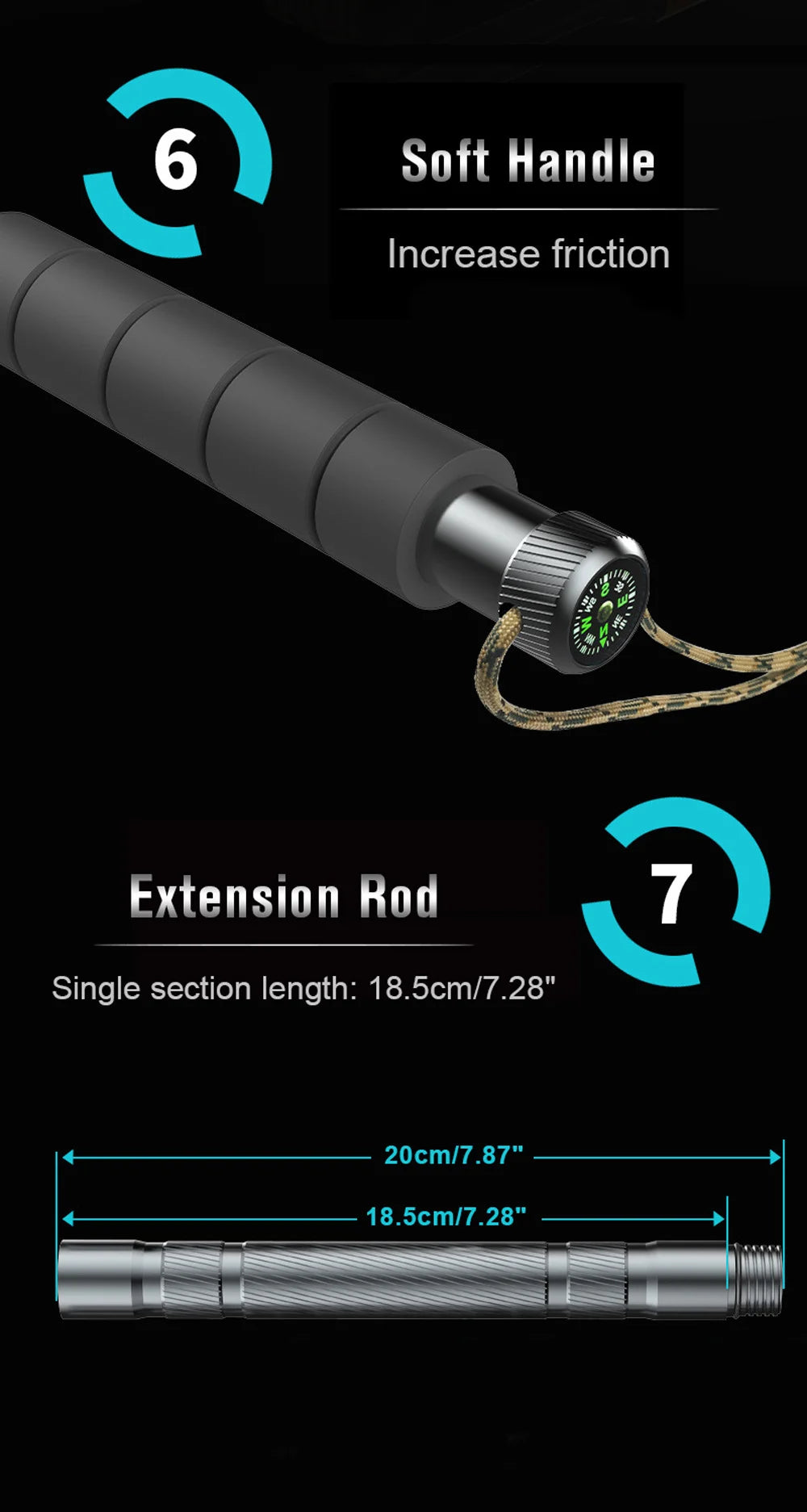 TrekMaster Survival Pole