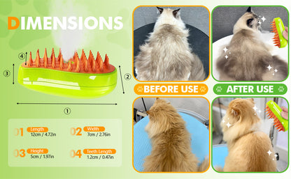 Purrfect Steam Brush