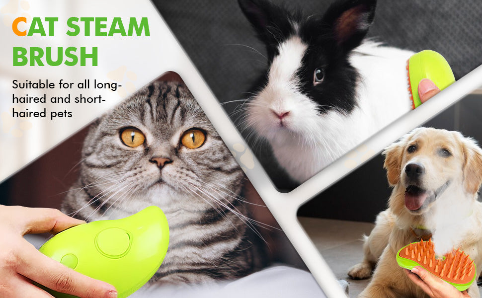 Purrfect Steam Brush